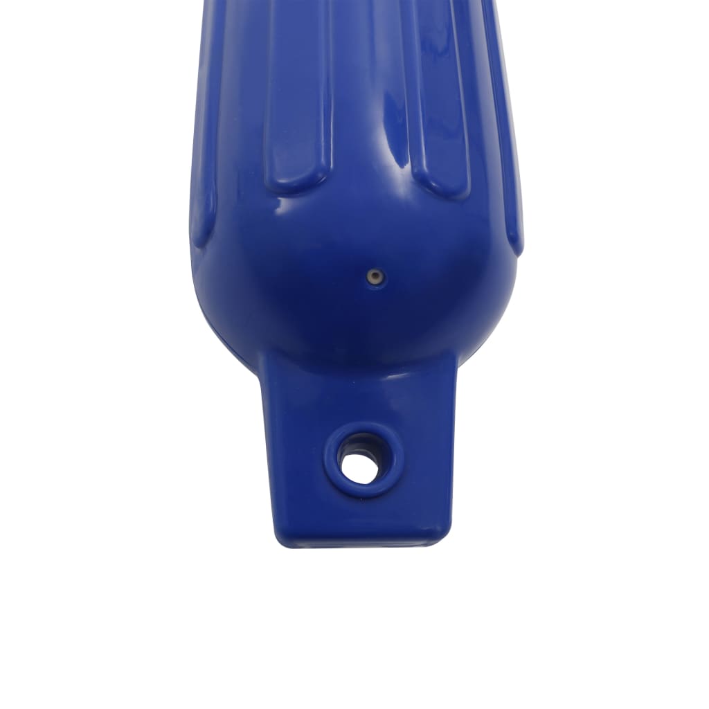 4 darab kék PVC csónak lökhárító 41 x 11,5 cm
