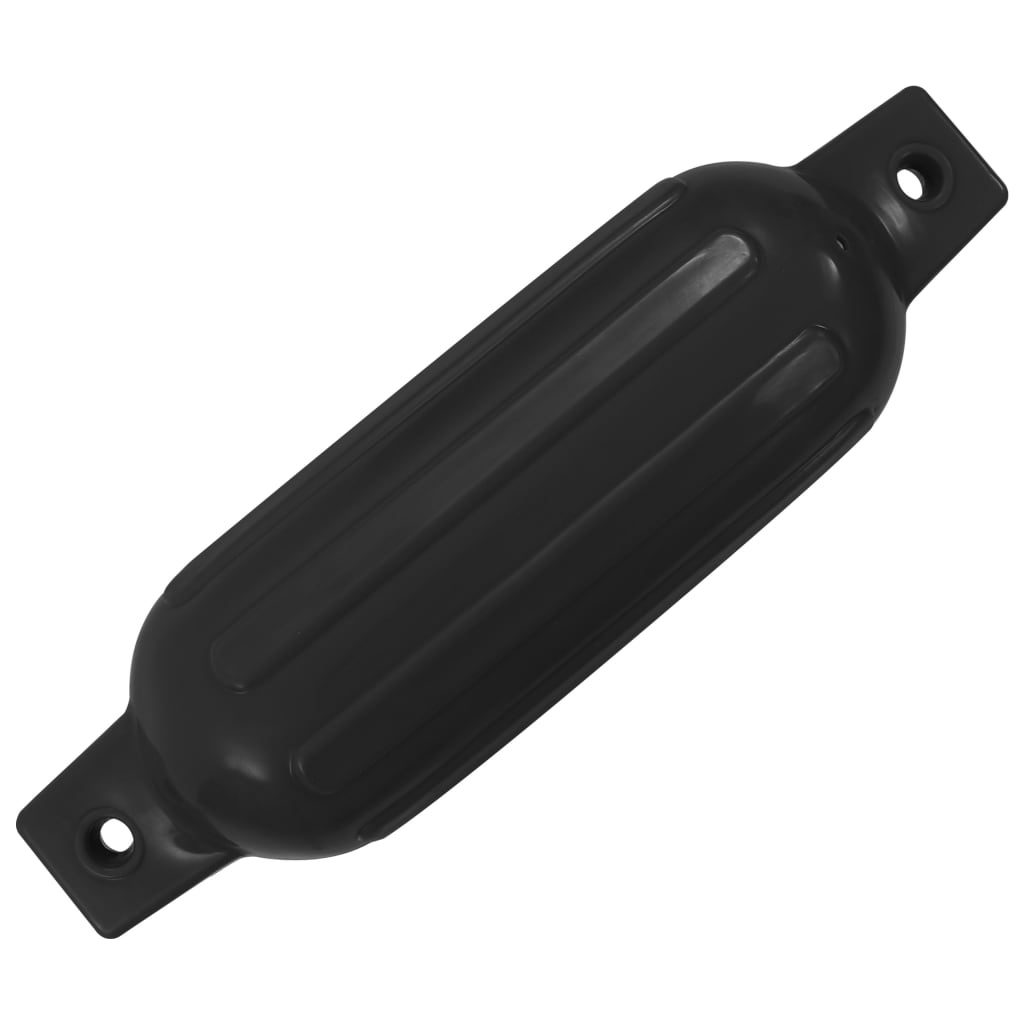 4 darab fekete PVC csónak lökhárító 41 x 11,5 cm