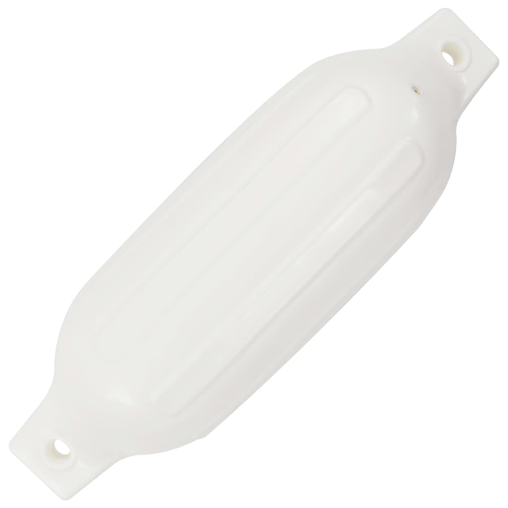 4 darab fehér PVC csónak lökhárító 41 x 11,5 cm