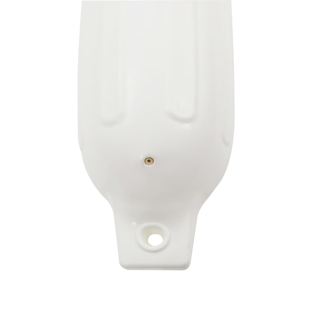 4 darab fehér PVC csónak lökhárító 41 x 11,5 cm