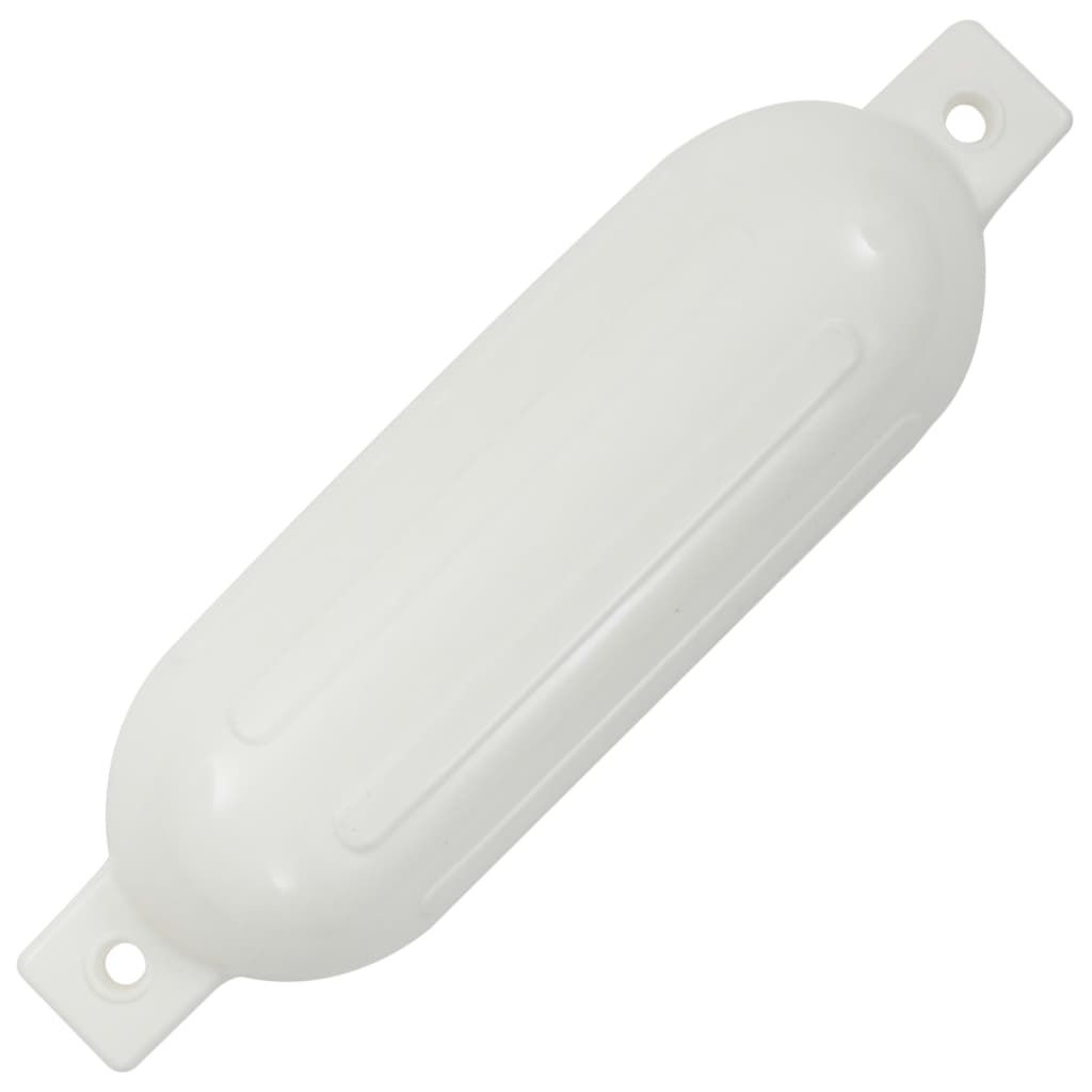 4 darab fehér PVC csónak lökhárító 51 x 14 cm