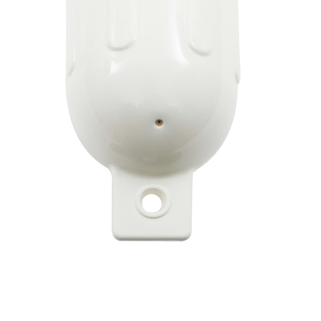 4 darab fehér PVC csónak lökhárító 51 x 14 cm