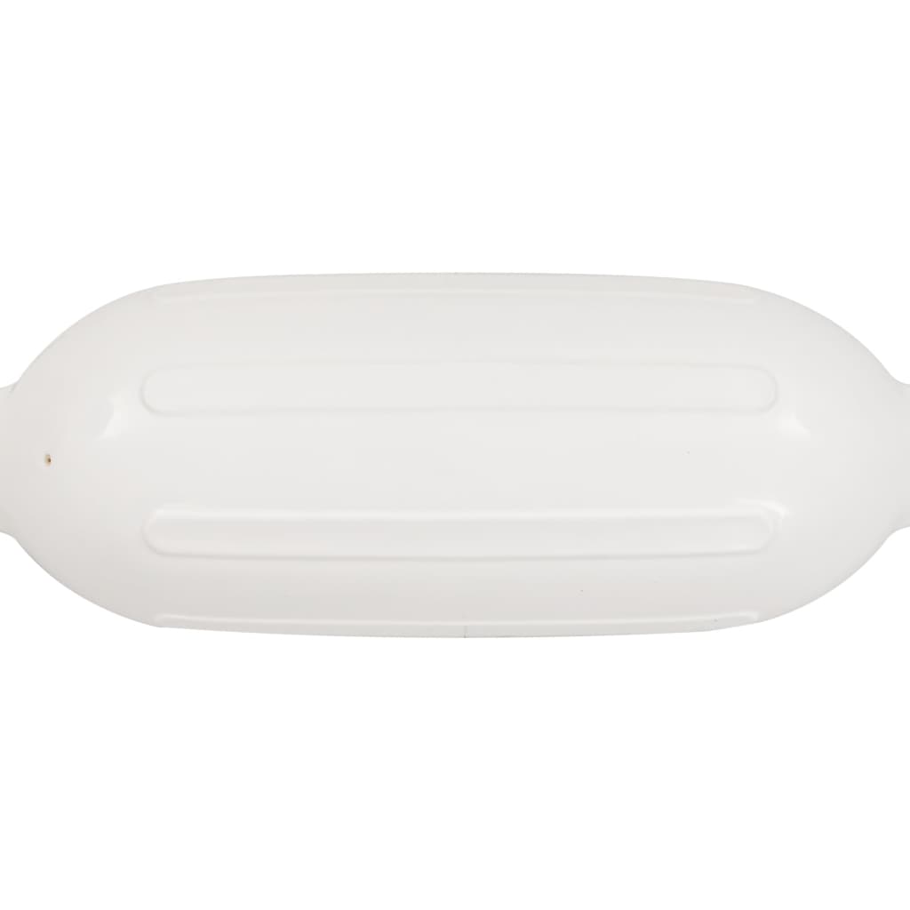 4 darab fehér PVC csónak lökhárító 58,5 x 16,5 cm