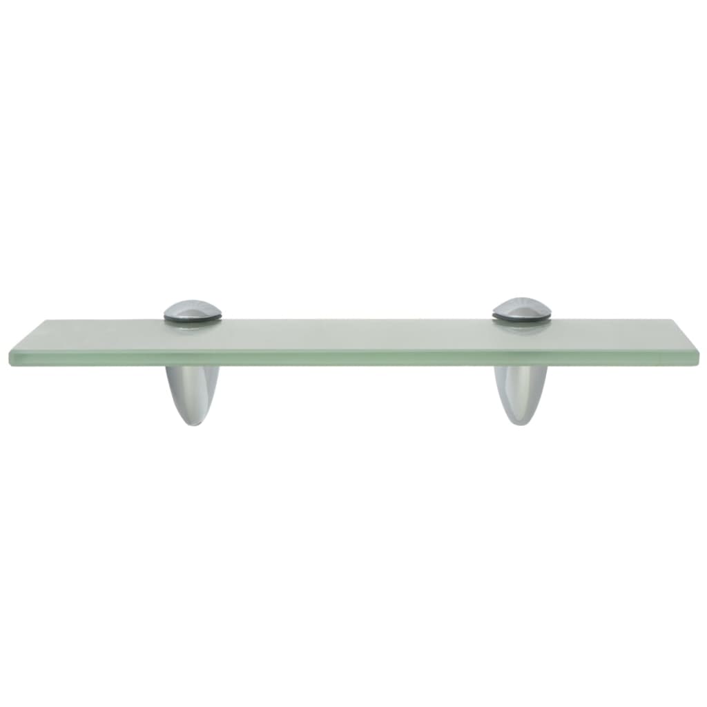 2 db lebegő üvegpolc 30 x 10 cm 8 mm