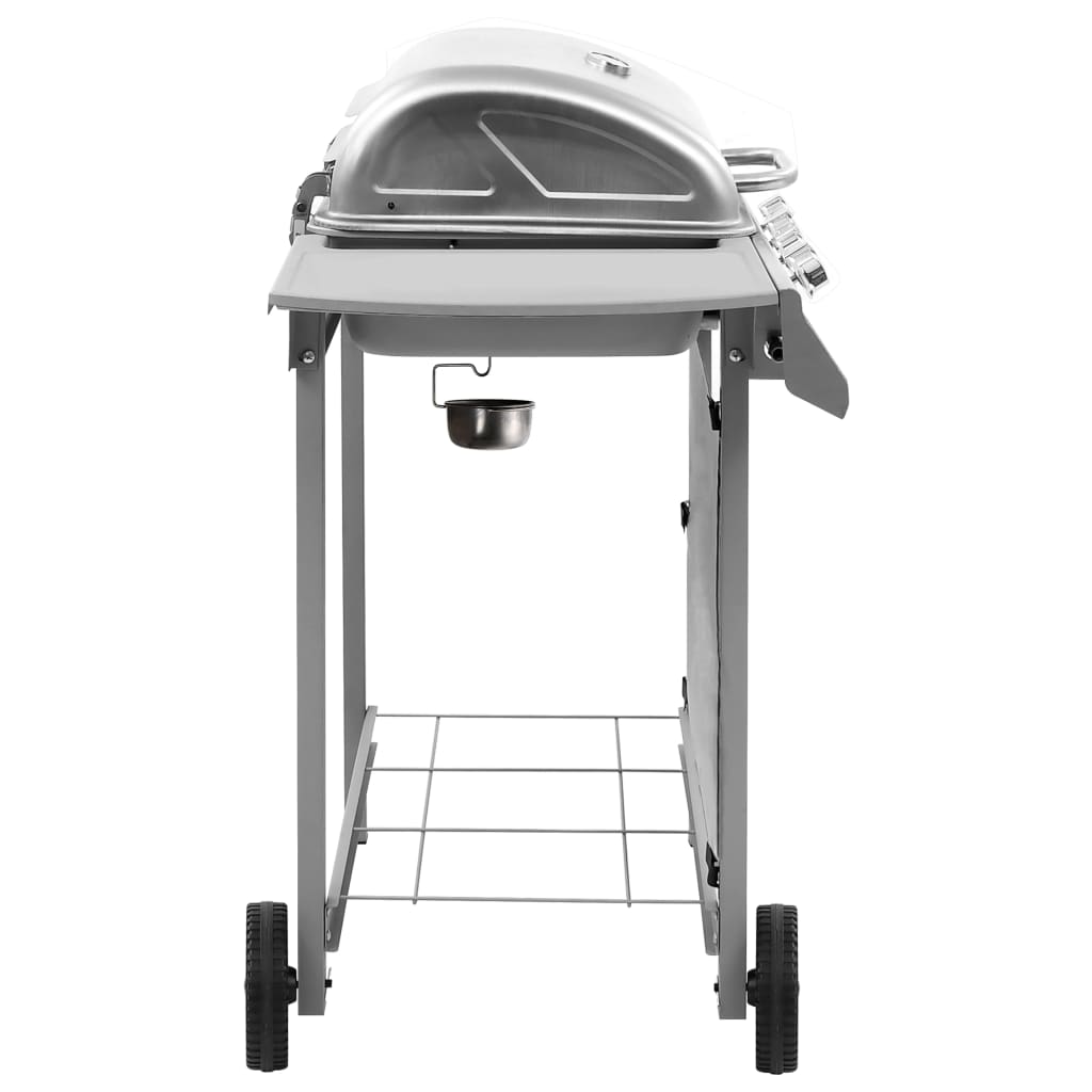 ezüst gáz grillsütő 4 égővel