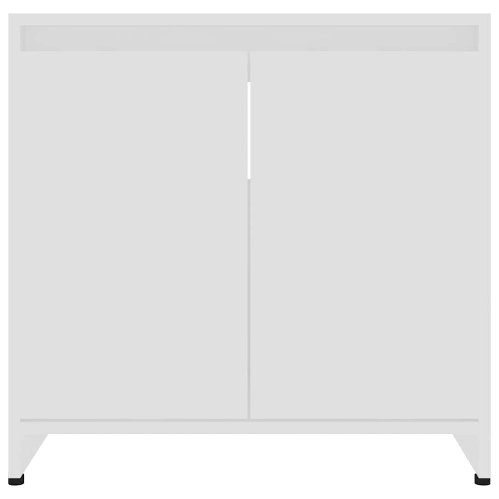 fehér szerelt fa fürdőszobaszekrény 60 x 33 x 61 cm