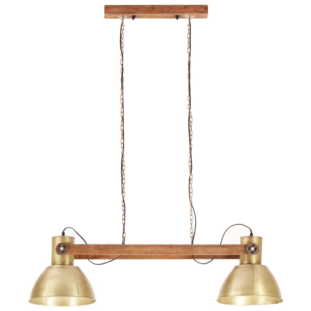sárgaréz színű ipari függőlámpa 25 W 109 cm E27