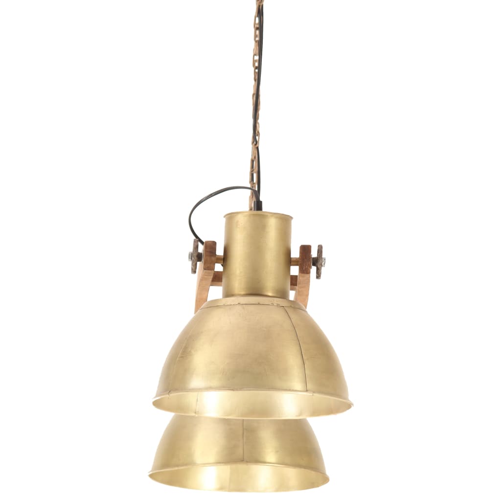 sárgaréz színű ipari függőlámpa 25 W 109 cm E27