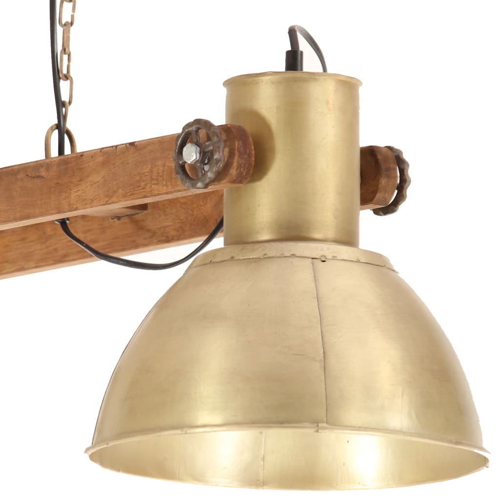 sárgaréz színű ipari függőlámpa 25 W 109 cm E27