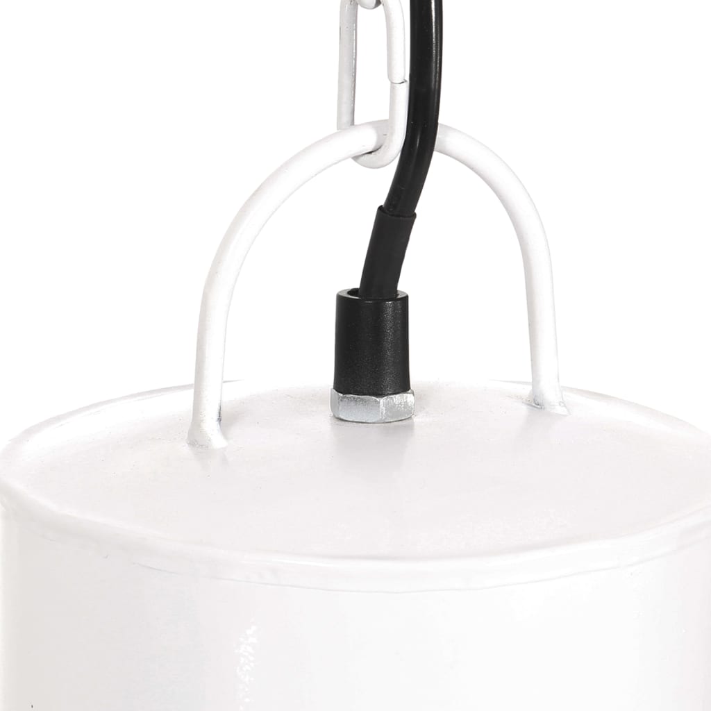 kerek fehér függőlámpa 25 W 48 cm E27