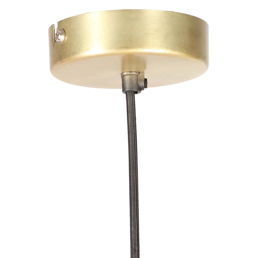 kerek sárgaréz függőlámpa 25 W 28,5 cm E27
