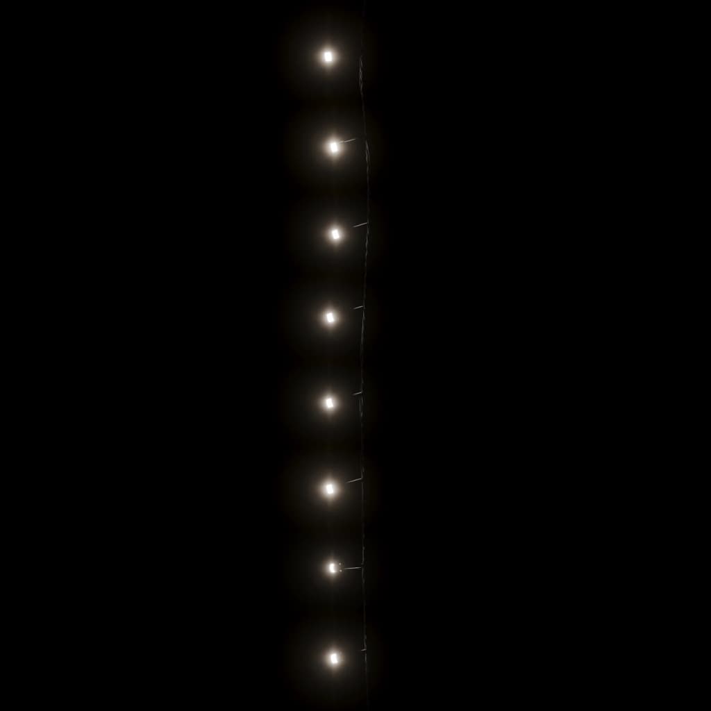 2000 hideg fehér LED-es kültéri/beltéri fényfüzér 200 m IP44
