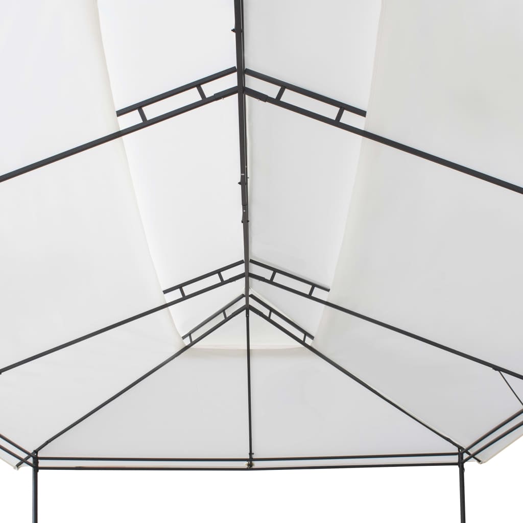 fehér pavilon 600 x 298 x 270 cm 180 g/m²
