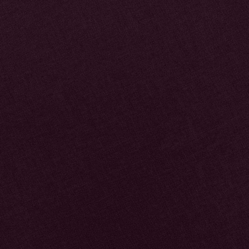 lila szövet fotel lábzsámollyal