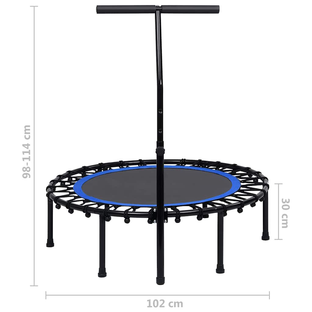 fitnesz trambulin kapaszkodóval 102 cm