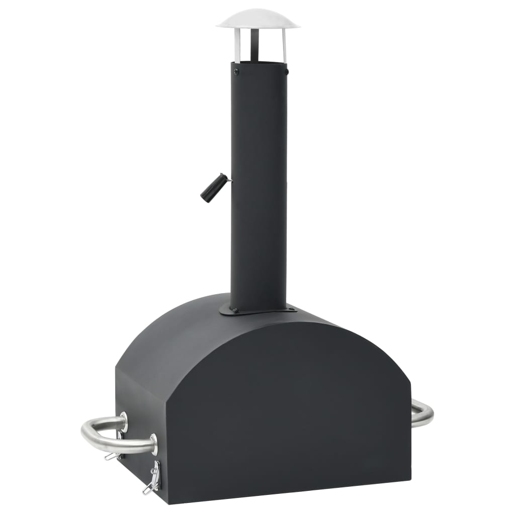 kültéri pizzasütő pizzakővel