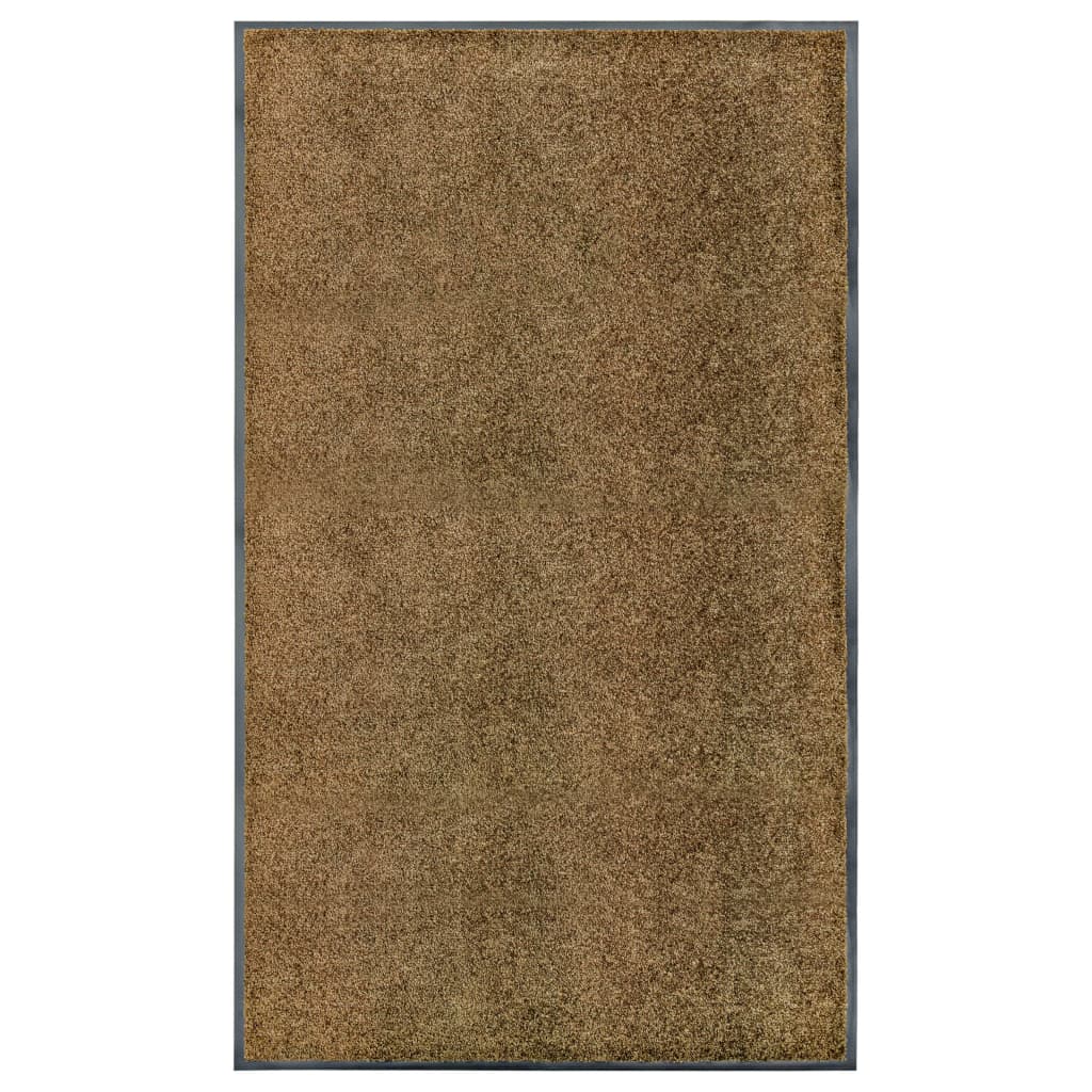 barna kimosható lábtörlő 90 x 150 cm