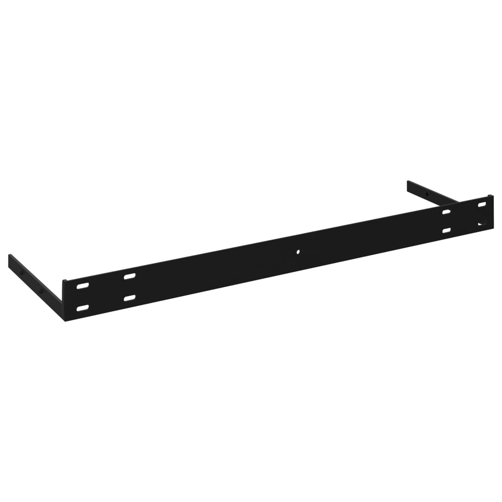 fehér MDF lebegő fali polc 120 x 23,5 x 3,8 cm