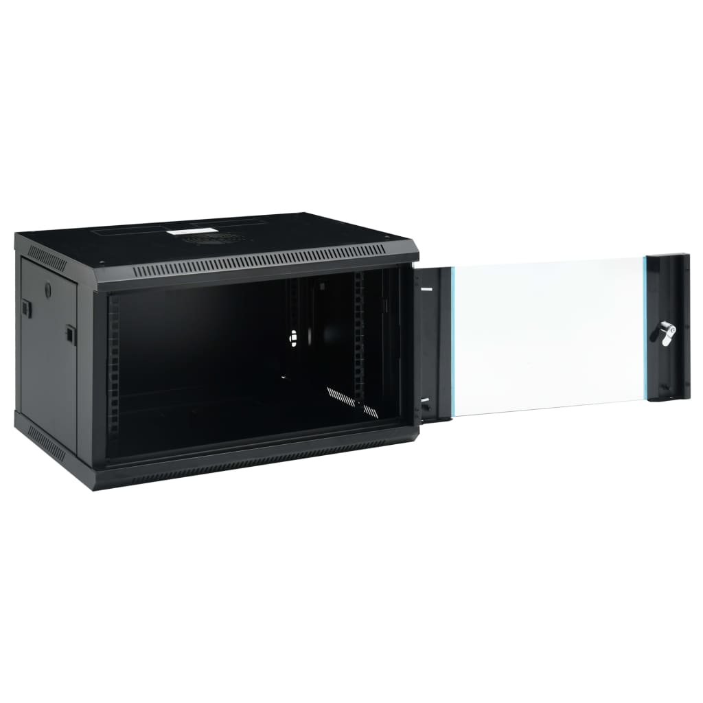 6U fali hálózati szekrény 19" IP20 600 x 450 x 375 mm