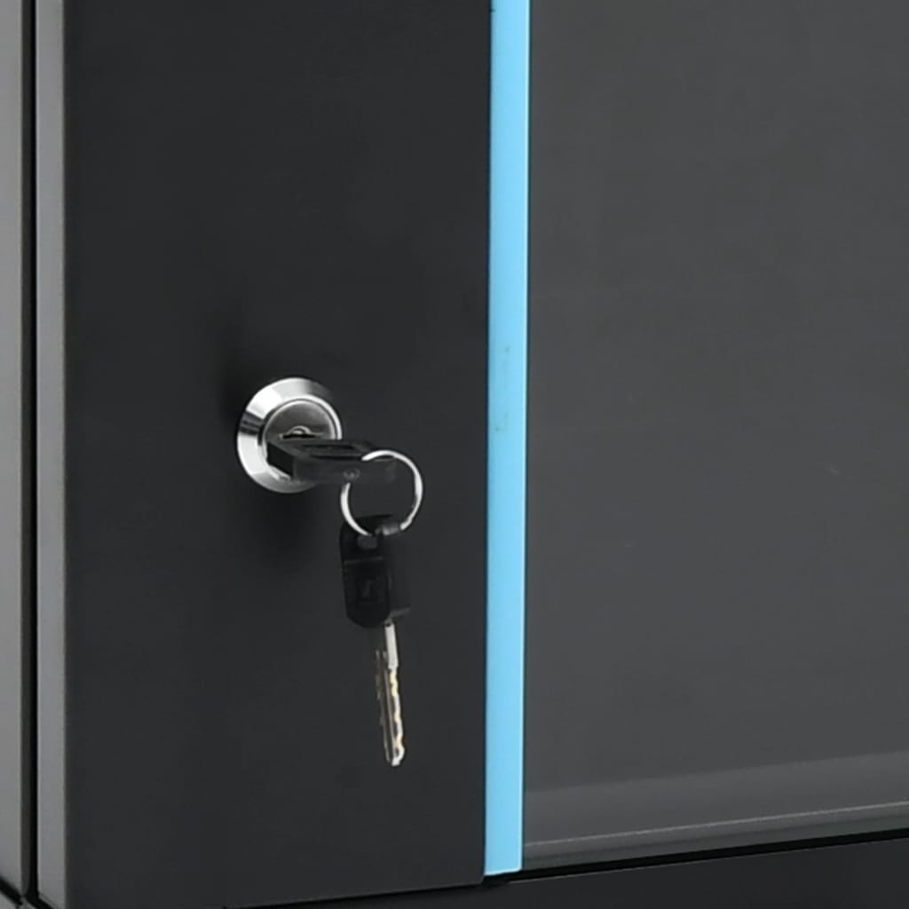 9U fali hálózati szekrény 19" IP20 600 x 450 x 510 mm