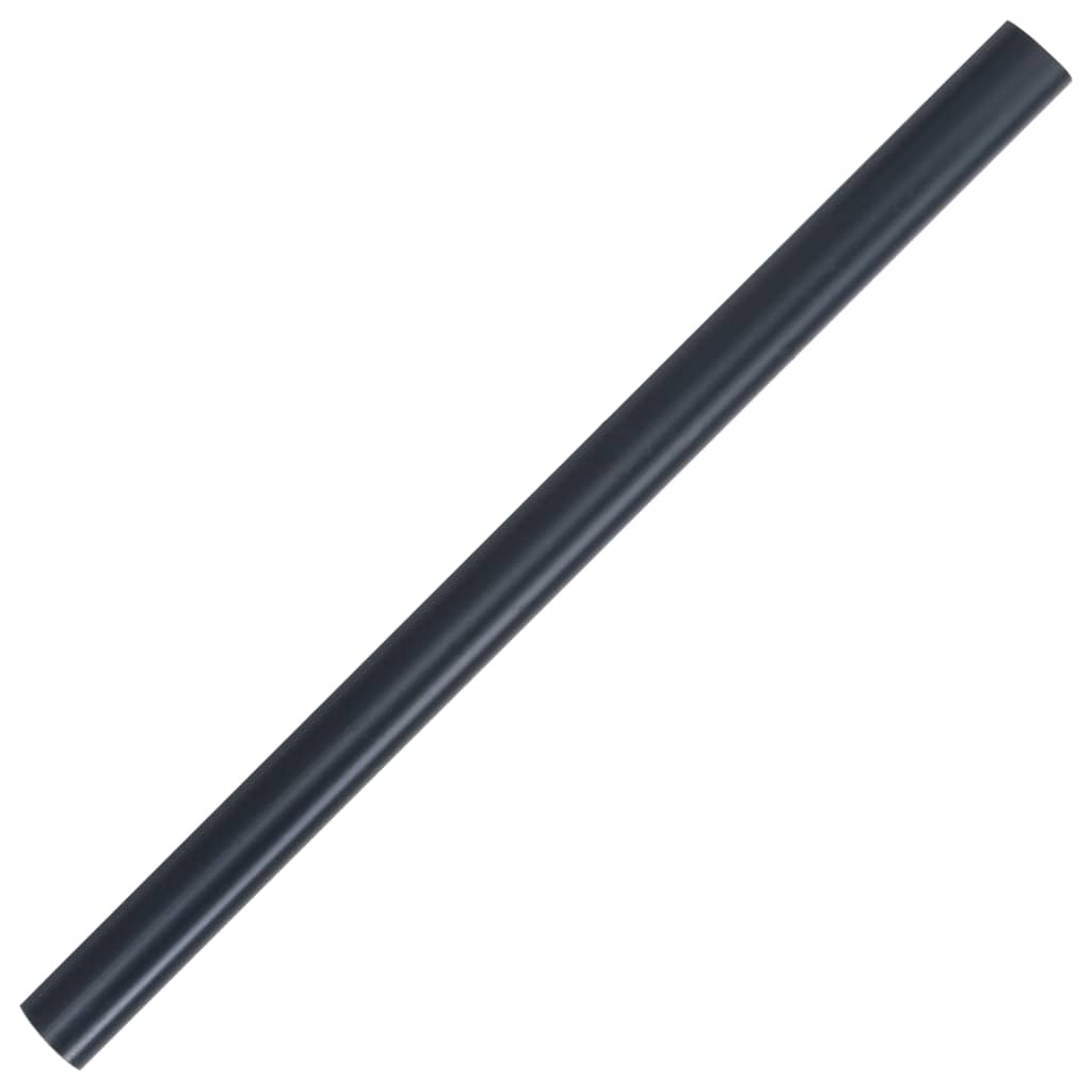 matt sötétszürke PVC árnyékoló kerítés 35 x 0,19 m