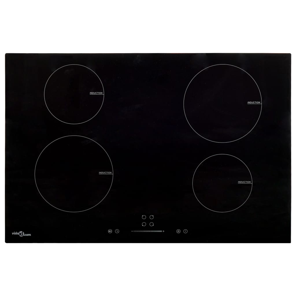 4 égős indukciós főzőlap érintős vezérlőpanellel 77 cm 7000 W
