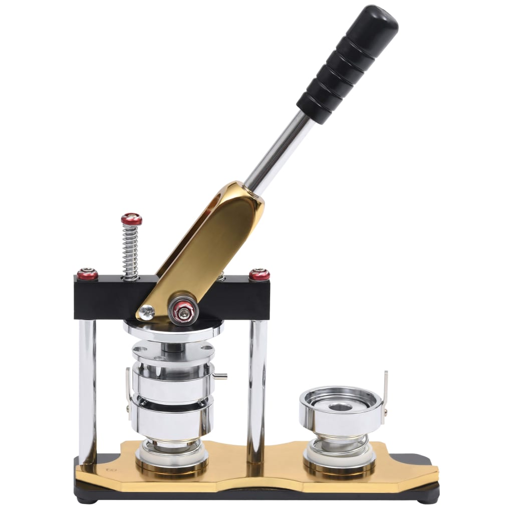 kitűzőkészítő gép forgó lyukasztóval 500 db 58 mm-es kitűzővel