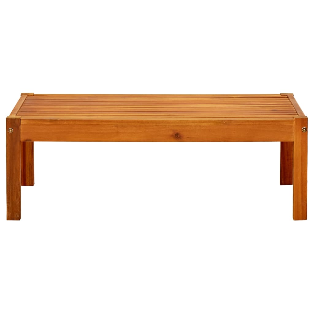 tömör akácfa kerti asztal 85 x 57 x 29 cm