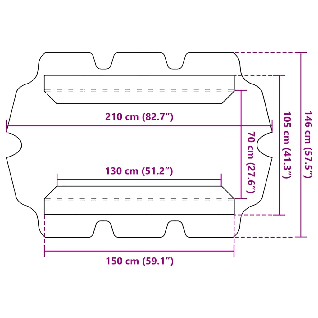 sárga csere ponyva kerti hintaágyhoz 150/130 x 105/70 cm