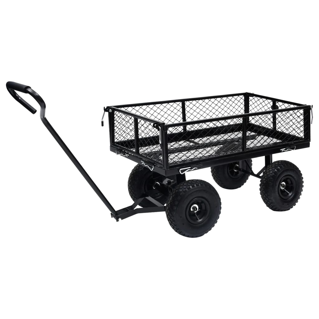 fekete kerti kézikocsi 250 kg