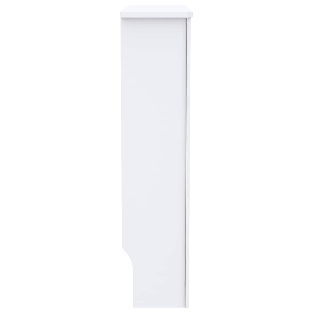 fehér MDF radiátorburkolat 78 cm