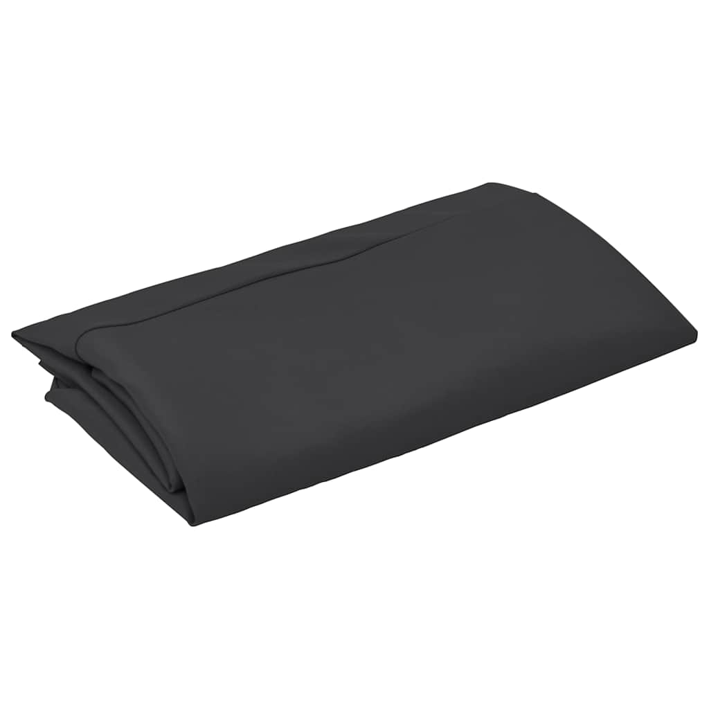 fekete kültéri napernyőponyva 300 cm