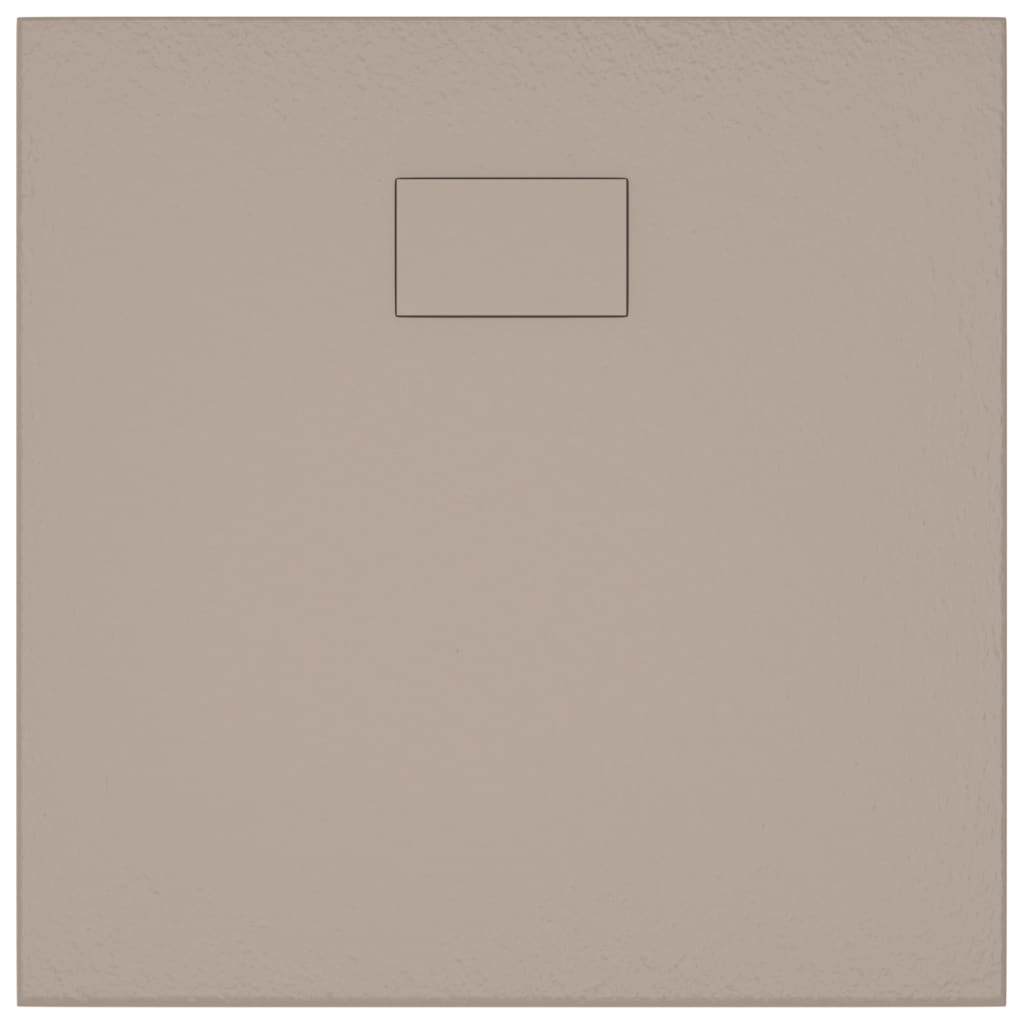 barna SMC zuhanytálca 80 x 80 cm