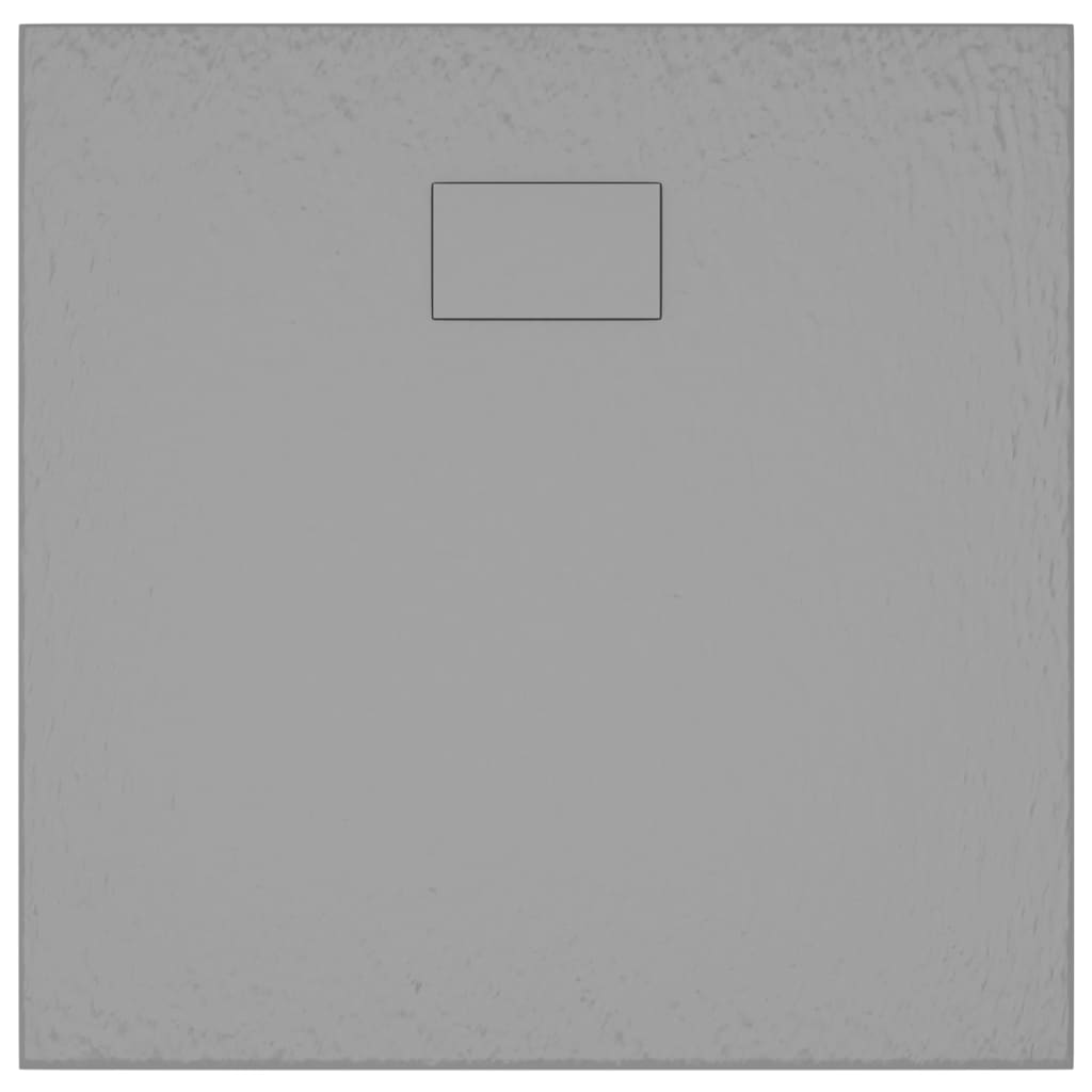 szürke SMC zuhanytálca 90 x 80 cm