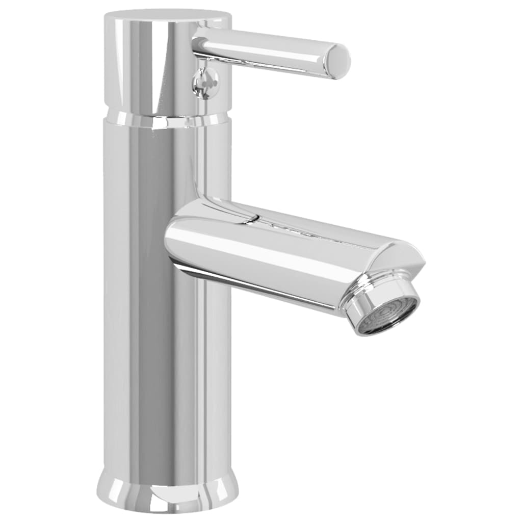krómozott felületű fürdőszobai mosdócsaptelep 130 x 176 mm