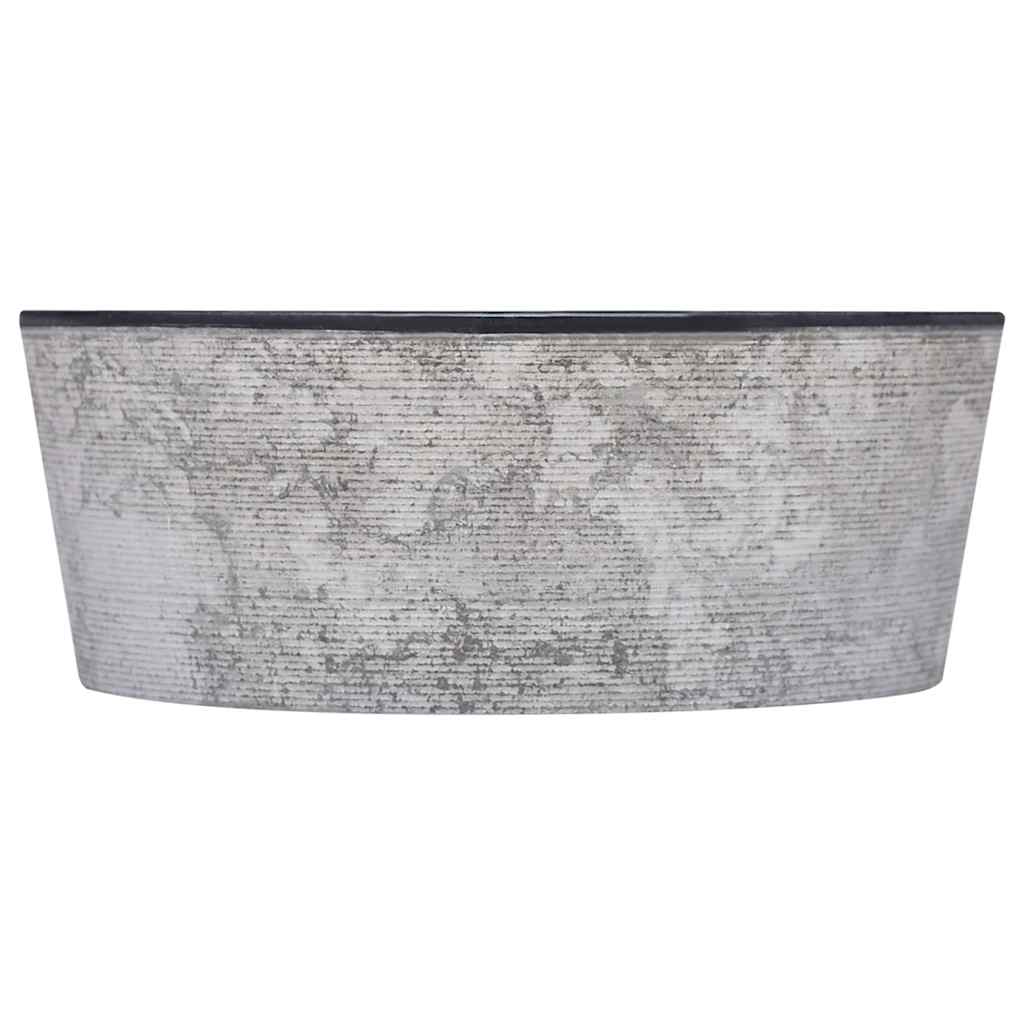 fekete márvány mosdókagyló Ø40 x 15 cm