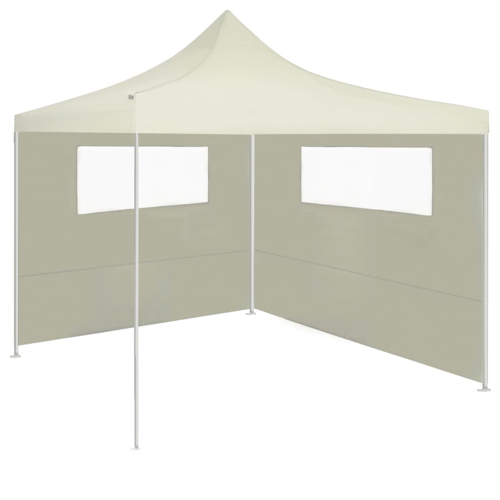 krémszínű ablakos pavilonfal 6 x 2 m