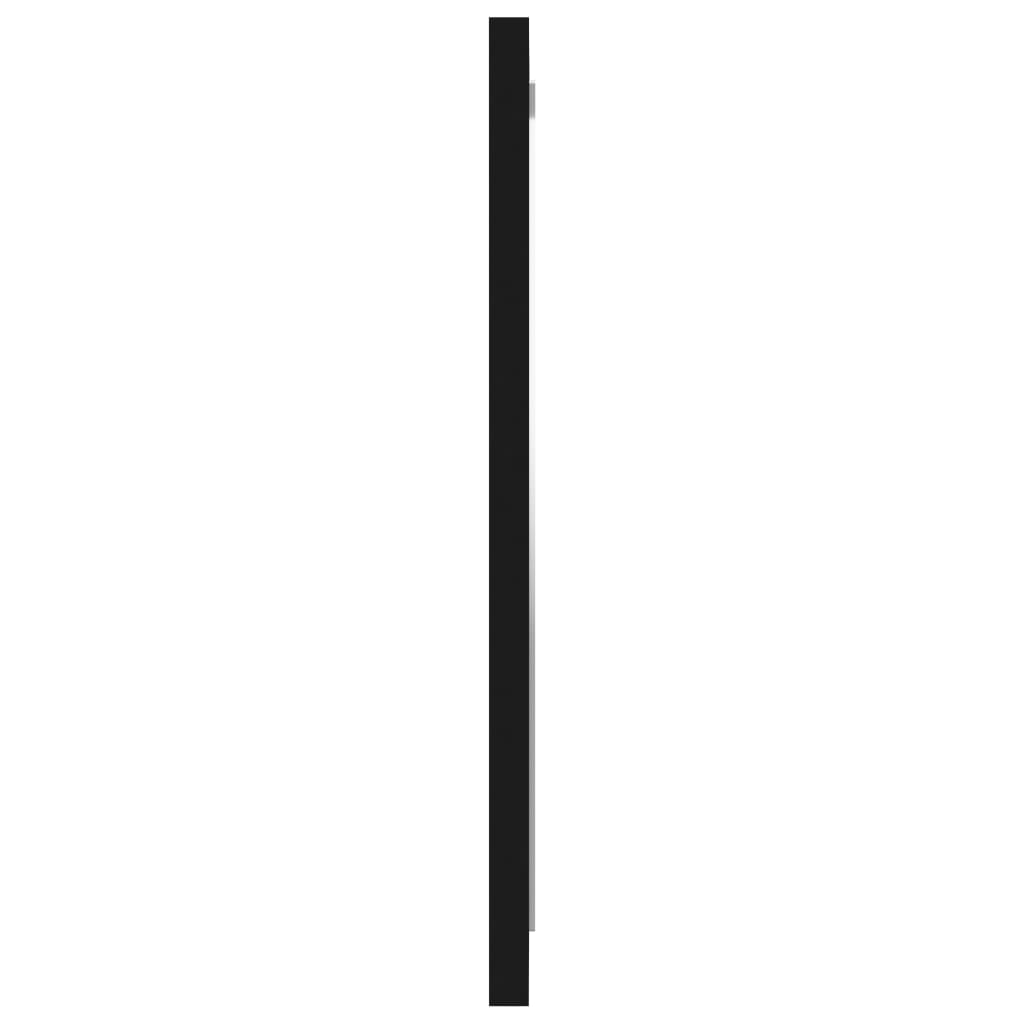 fekete forgácslap fürdőszobai bútorszett