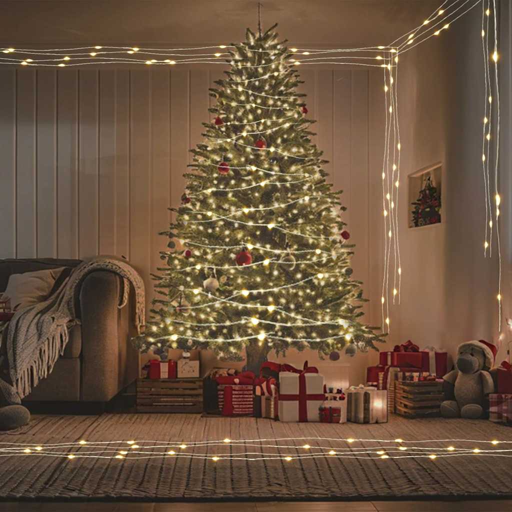 meleg fehér fényű LED-szalag 300 LED-el 30 m