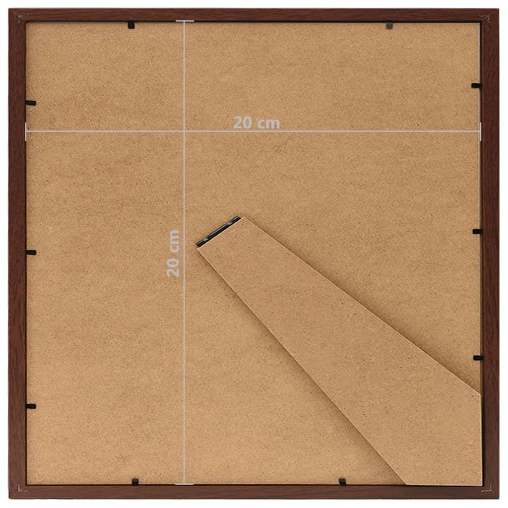 10 db sötétpiros asztali fényképkeret 20 x 20 cm