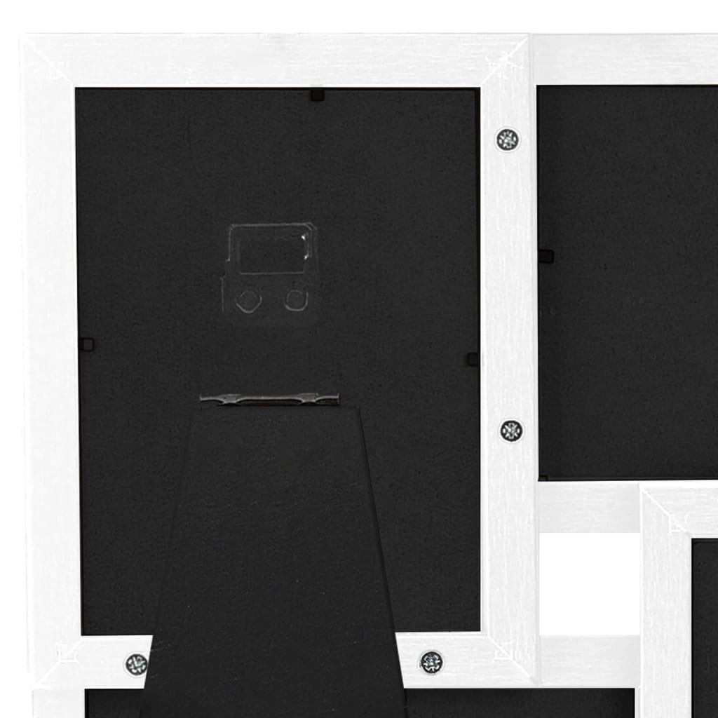 fehér MDF fényképkeretszett 4 db 13 x 18 cm-es képhez