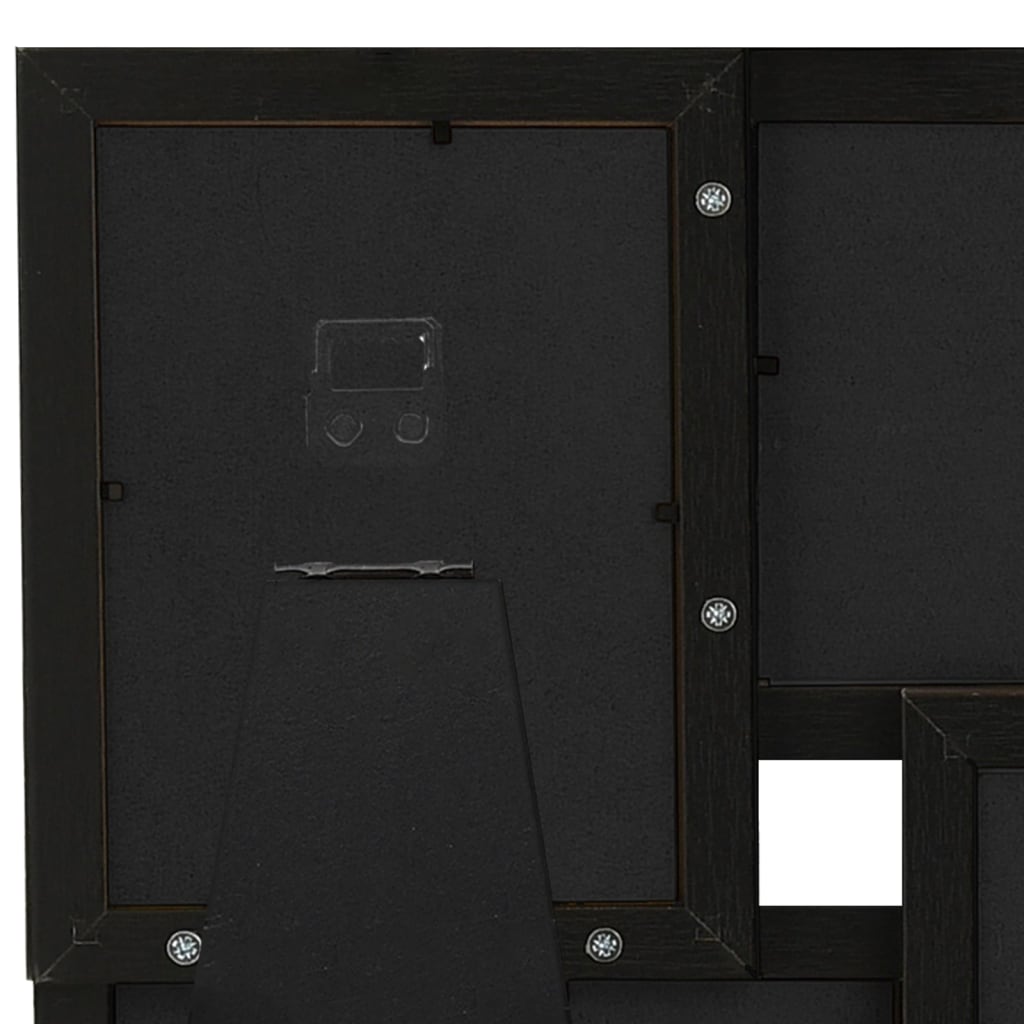 fekete MDF fényképkeretszett 4 db 13 x 18 cm-es képhez