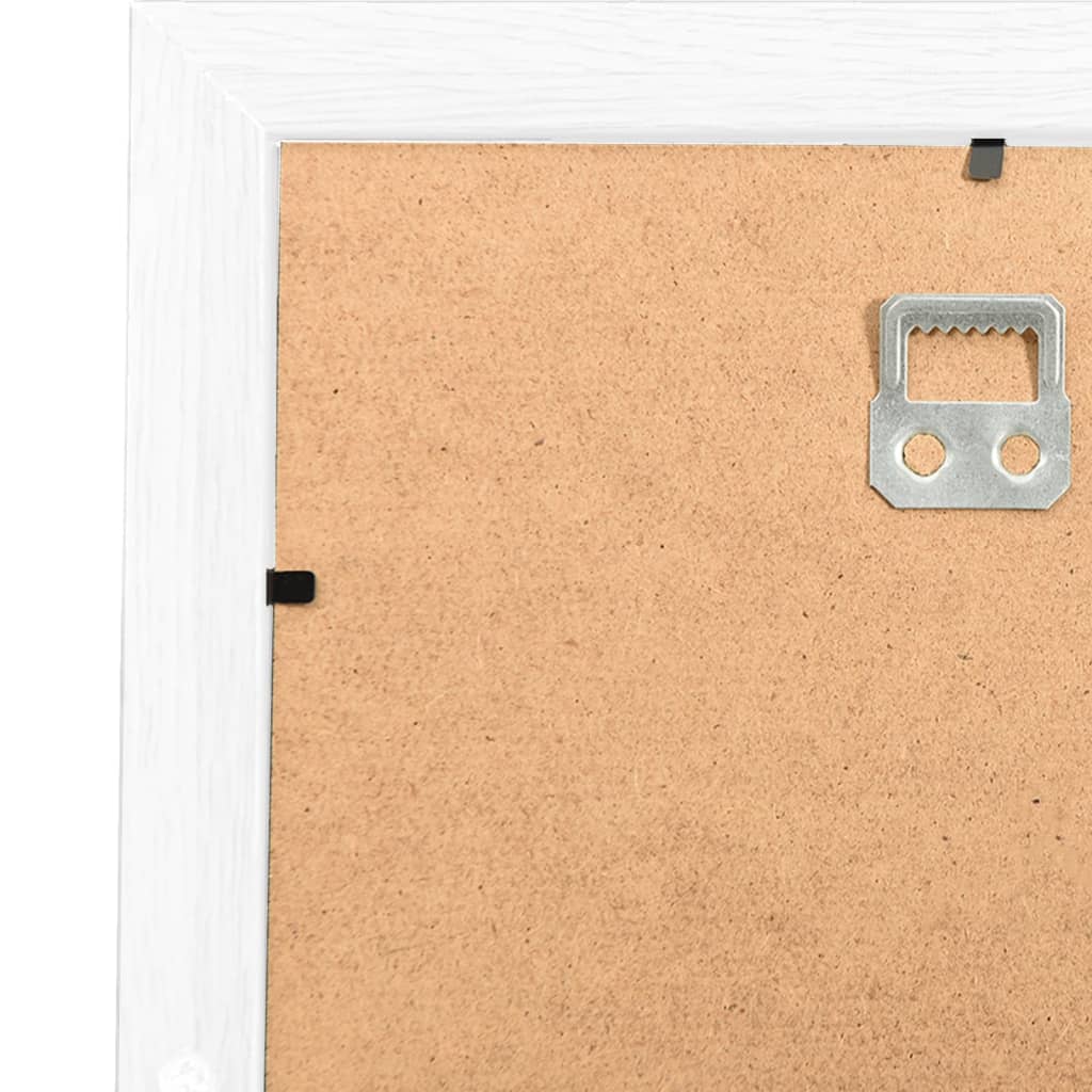fehér MDF fényképkeretszett 10 db 13 x 18 cm-es képhez