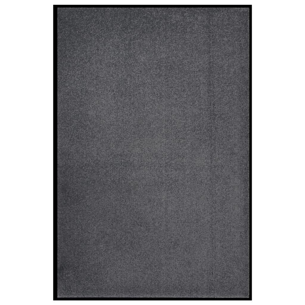 antracitszürke lábtörlő 80 x 120 cm