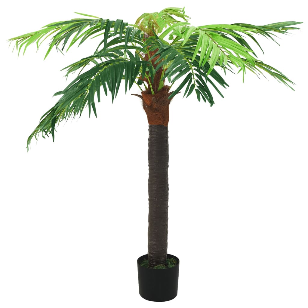 zöld cserepes műdatolyapálma 190 cm