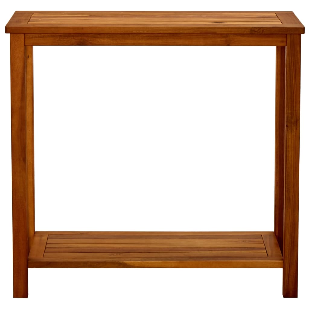 tömör akácfa kerti tálalóasztal 80 x 35 x 75 cm