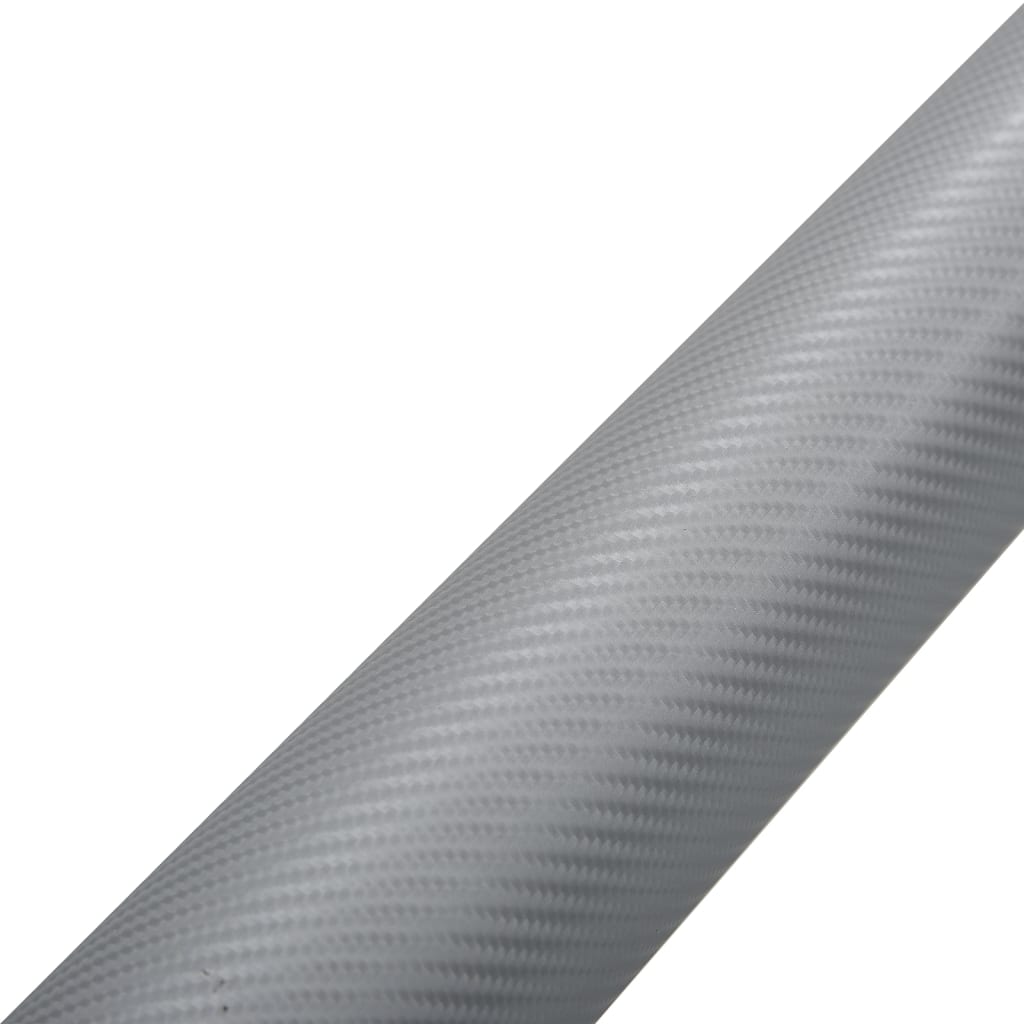2 darab 4D-s ezüstszínű autófólia 100 x 150 cm