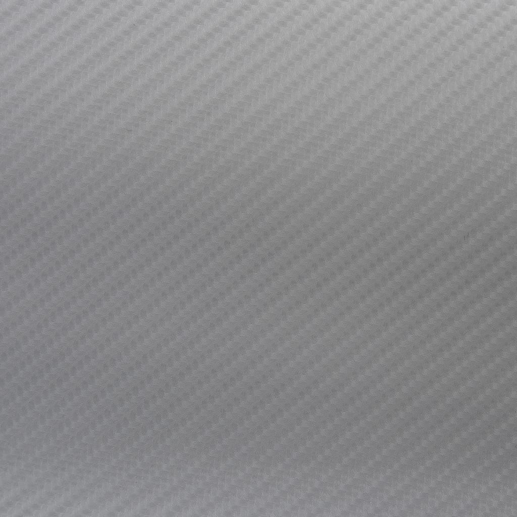2 darab 4D-s ezüstszínű autófólia 100 x 150 cm