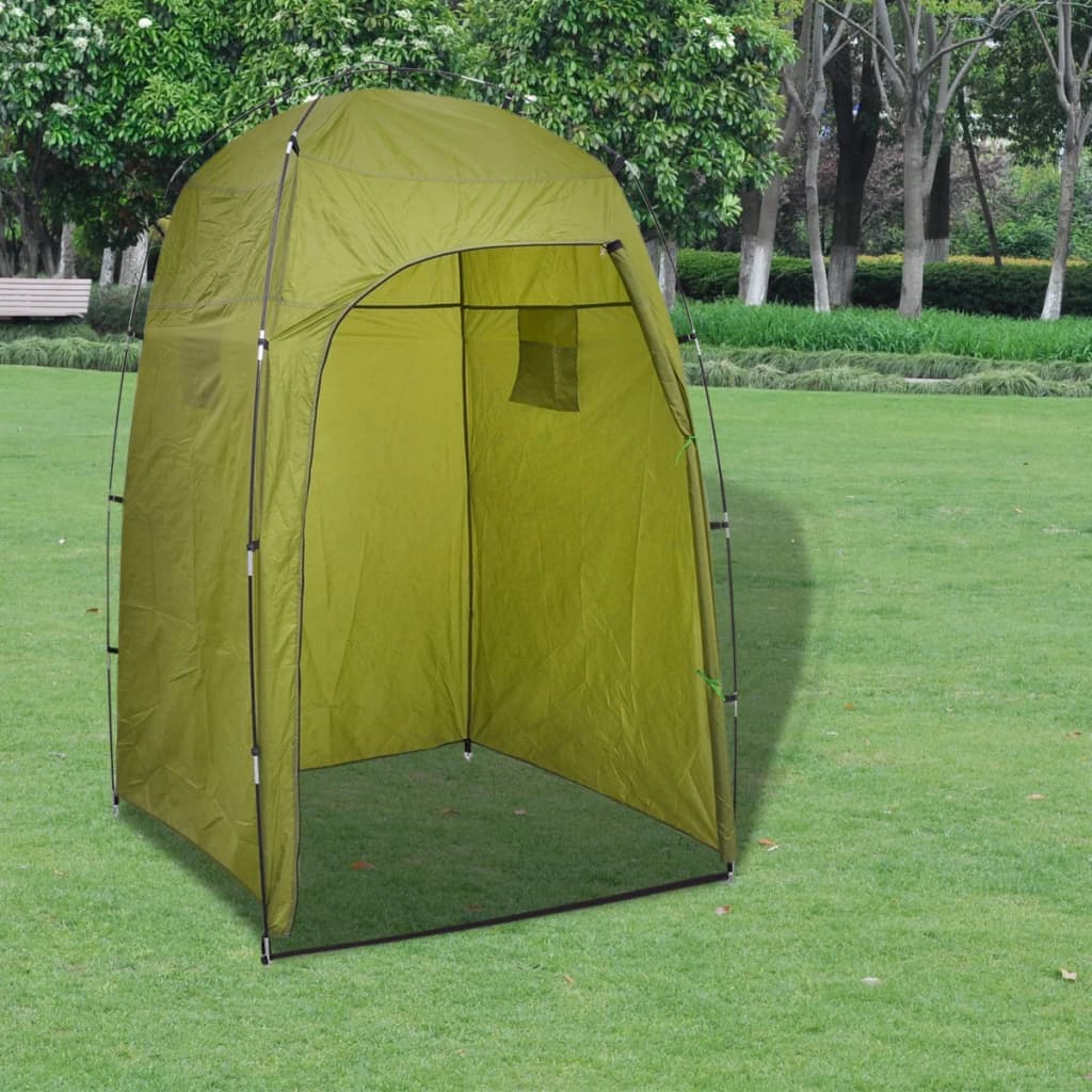 hordozható kemping WC sátorral 10+10 L