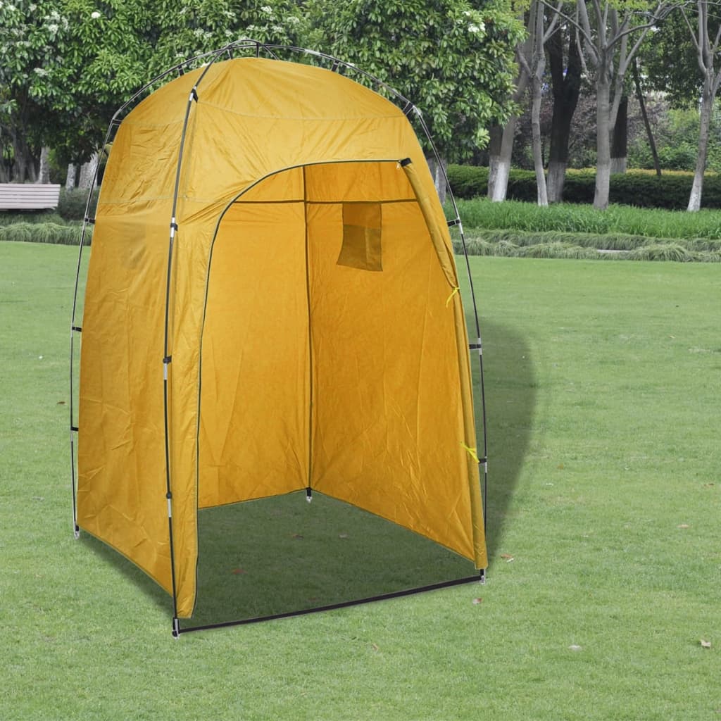 hordozható kemping WC sátorral 10+10 L